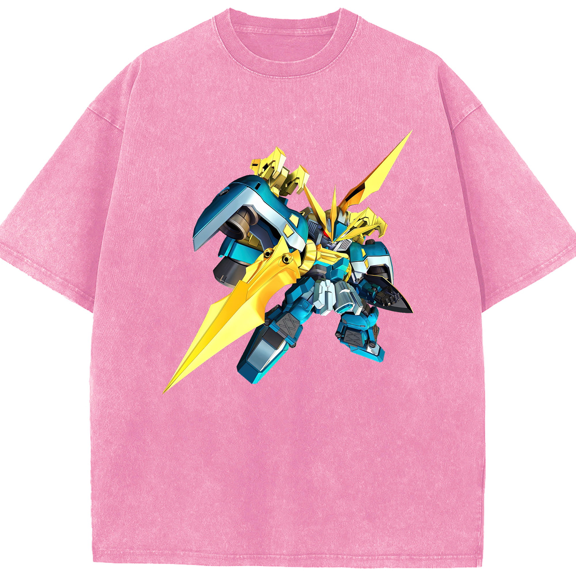 （画像用） 機動戦士ガンダム Mobile Suit Gundam 綿100% ヴィンテージ風 半袖Tシャツ（フロントプリント）